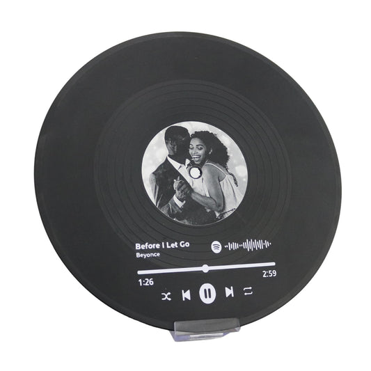 Vinyl Spotify Music Player Display